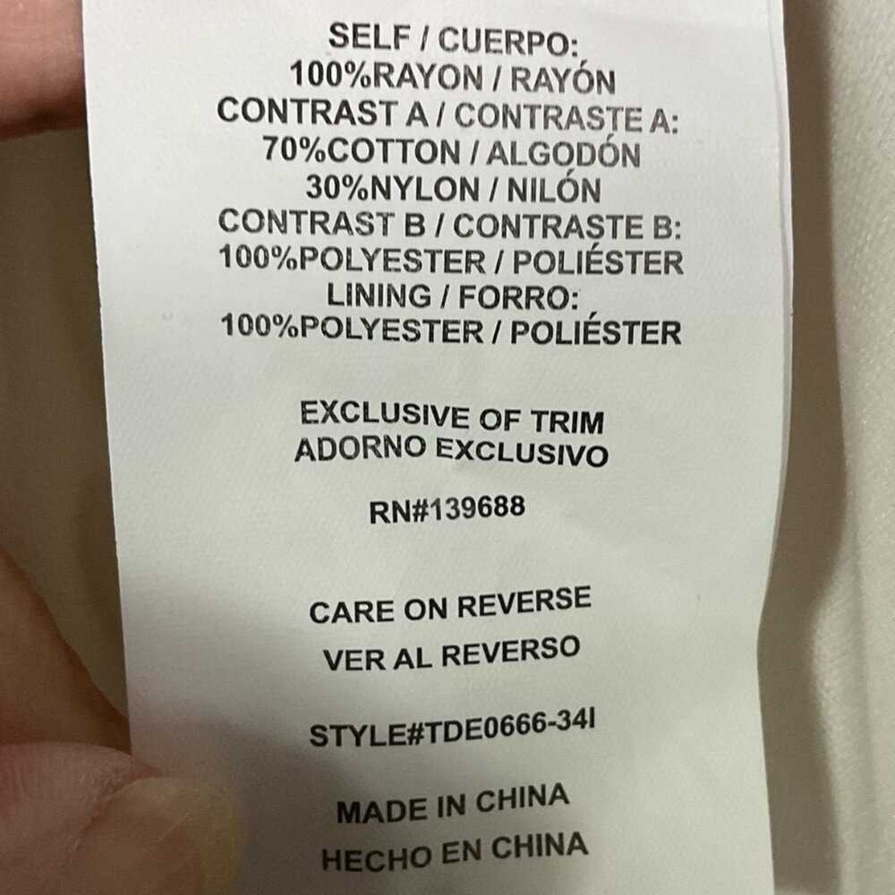 Altar'd State Swing Patchwork Lace Mini Dress, Sm… - image 8